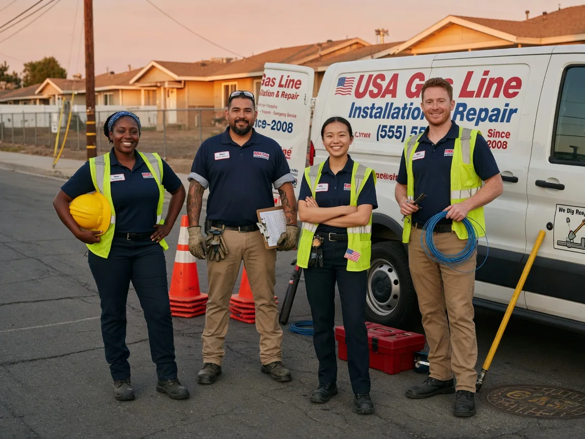 Gas Line Installation company in Leck Kill, PA